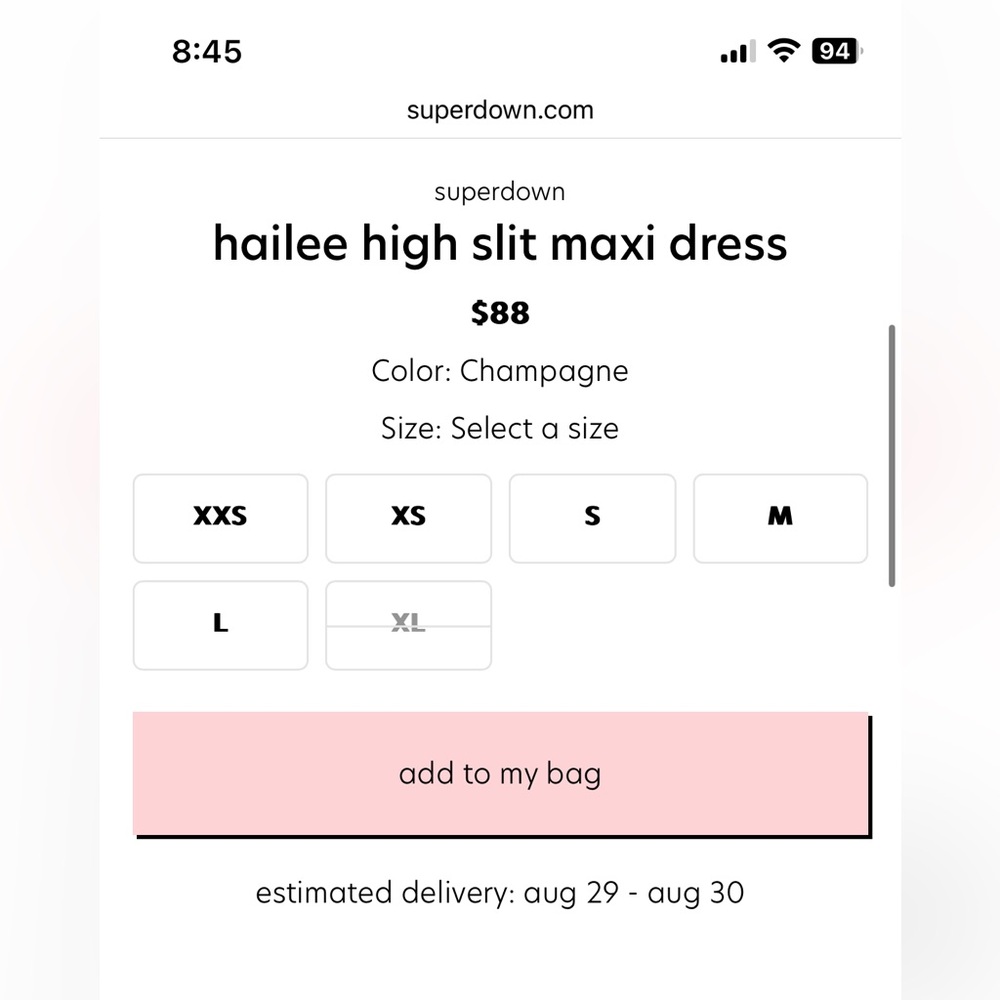 Superdown ✨hailee high slit maxi dress XXS WORN ONCE
GREAT DEAL ‼️ - Picture 4 of 4